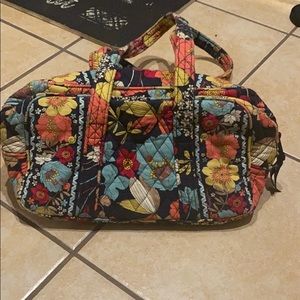Vera Bradley HTF Floral Print Shoulder Bag NWOT